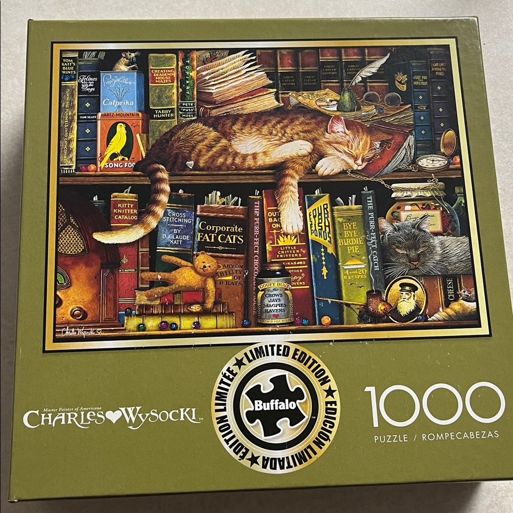 Buffalo David Bitton Limited Edition Cat Puzzle